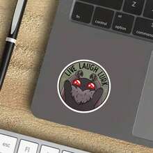 OZLICE Funny Cassette Tape Sticker: Please Be Patient With Me, I'm From The 1900sWater Bottle Sticker, Funny Stickers, Cute Stickers, Laptop Sticker, Stickers, Sticker For Laptop - Light Film - View 5