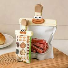 1pc T-Shape Food Sealing Clip, Kitchen Food Snack Airtight Sealer Clamp - A - View 3