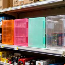 1 hộp đựng tài liệu/tệp tin bằng nhựa PP trong suốt cỡ A4 (dùng cho bài kiểm tra và thẻ ID), hộp lưu trữ tài liệu, thích hợp cho tháng Ramadan/Eid Al-Fitr, kiểu dáng/màu sắc ngẫu nhiên. - Nhiều màu - Xem 4