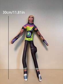 30cm Abstract Valorant Abstract Figurine Hand And Foot Wire Skeleton Movable Doll - Multicolor - View 6