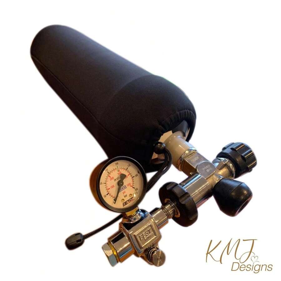 Neoprene 5L Bottle Plain Cover For PCP AirRifle Filling System - Multicolor - View 1