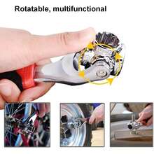 多功能双头扳手，适合家庭日常使用 - 多功能雙頭梅花扳手8mm-19mm-1pcs - 查看 4