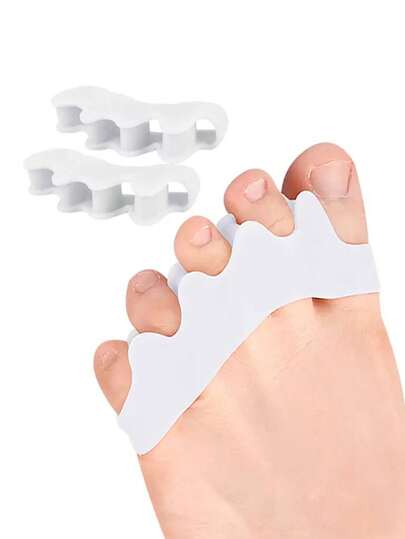 Protectores de silicona para los dedos de los pies, fundas para los dedos de hombres y mujeres, almohadillas de cojín elásticas y transpirables para usar con zapatos, prevenir la fricción