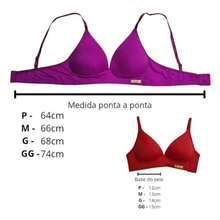 Women Bras & Bralettes - 藕粉色 - 查看 3