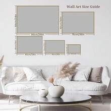 1pc Framed Canvas Wall Art, Noah's Ark Holy Modern Bible Art Print Canvas Poster Painting Wall Decor, Ideal Gift For Bedroom Living Room Hallway Dorm, Ready To Hang, 2D Flat - 111 - 查看 6