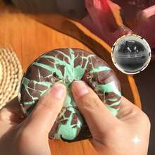 1个 - 2026新款TPR脆皮薄荷巧克力挤压球，手工制作，柔软舒适，清脆悦耳，可缓解压力，生日礼物，情人节礼物，惊喜礼物 - 彩色 - 查看 10