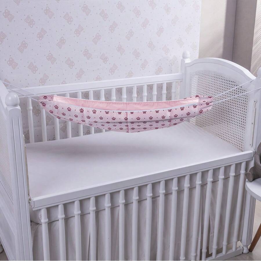 Redinha de Berço para Bebê | Tricoline Estampado | 1 Peça