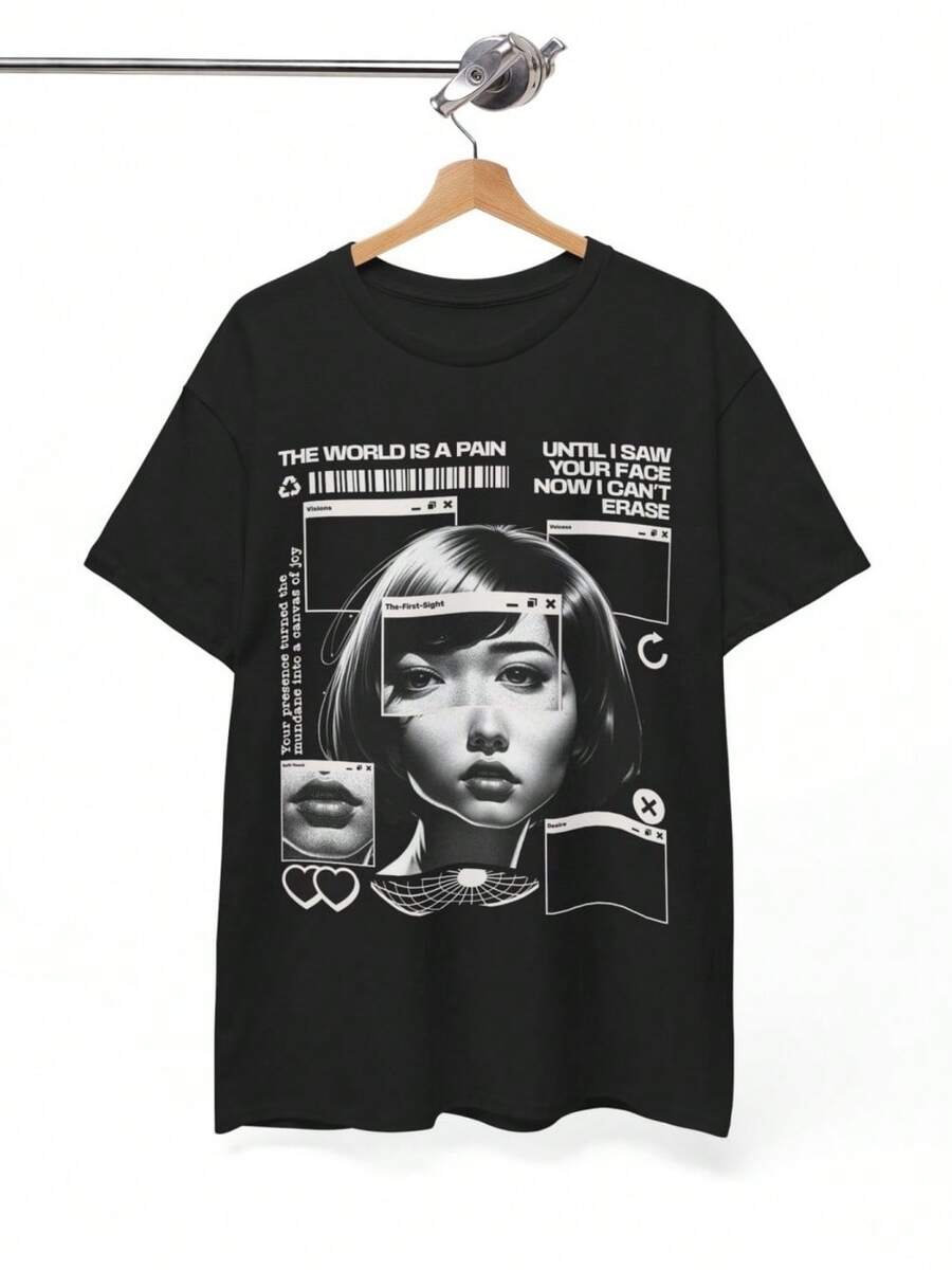 V56 Hip Hop Civil Regime Darc  Wolves Inaka Gym  Streetwear - 黑色 - 查看 1