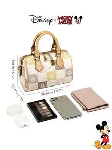 Disney Mickey Mouse Round Cylinder Crossbody Bag, Spring/Summer - Multicolor - View 9