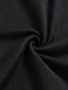 Women's FireFox Furry Anime Fox & Fennec T-Shirt, Band/Graphic/Anime/Cartoon/Text Print Women's Cotton Crew Neck Shirt, Graphic Tee Suitable For Daily Wear, Perfect Holiday Gift, Birthday Gift, Fans Gift, Vintage Style, Unisex, Classic Nostalgic, Versatile And Fashionable, Made From Comfortable Cotton Fabric With A Delicate And Soft Feel To The Touch. Featuring A Simple Yet Fashionable Design, Machine Washable - Versatile Top For Everyday & Special Occasions - 黑色 - 查看 3