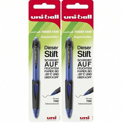 Uni-Ball 141396 - Kugelschreiber Powertank, 1,0 mm, blau, 1 Stück-8715