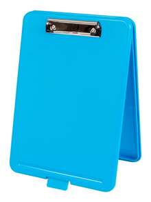 CARPETA PORTAPAPELES CON ALMACENAMIENTO Y CLIP/ AZUL INTENSO - Libro único - Ver 2