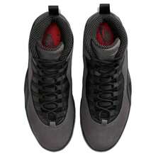 Air Jordan 10 Retro 'Shadow' 2025 Grey Charred-Grey True-Red Black Sneakers Men HJ6779-001 - 彩色 - 查看 4