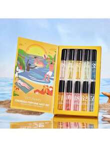 10/1 套装 5ml/10ml 限量版礼盒装巴西海滩香氛喷雾，独特夏日香氛喷雾，优雅香薰套装，度假必备，无火家居香氛，便携式空气清新剂，随时随地享受芬芳盛宴，持久留香，魅力提升除臭剂，适合各种场合，完美礼品 - 多樣化香型 - 查看 10
