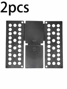 1pc Foldable Clothes Board, T-Shirt Storage Rack, Plastic Laundry Clips, Suitable For Household T-Shirts, Shirts, Pants, Easy-To-Use T-Shirt Folding Board - Great For Laundry And Storage - For Adults - Multicolor - View 16