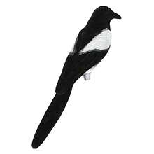 Magpie Decoy For Trap Bird Handcraft Durable Fake Birds Hunting Decoys - Black - View 1