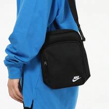 耐克男女通用双肩包，2026 春季新款运动休闲通勤旅行单肩包斜挎包，小巧型 DB0456-010 - 黑色 - 查看 3