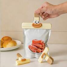 1pc T-Shape Food Sealing Clip, Kitchen Food Snack Airtight Sealer Clamp - A - View 5