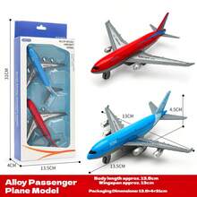 2架A380飞机合金仿真模型，节日纪念品，生日礼物，收藏品 - 彩色 - 查看 9