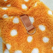 仿鹿角毛皮狗狗连帽外套，白色滚边——舒适保暖的冬季宠物服装。狗狗开心！ - 彩色 - 查看 8