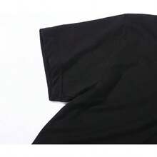 SKZ Rock Star Album Merch T Shirt Felix Jisung Hyu1njin Minho Bangchan Changbin Concerts Tee Unisex Tops - 黑色 - 查看 2