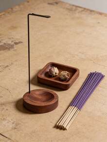 1pc Hanging Incense Holder Accessory, Zen Incense Holder, Lavender Incense Stick, Sandalwood Incense Tray - Fashion Online Shopping - Multicolor - View 5