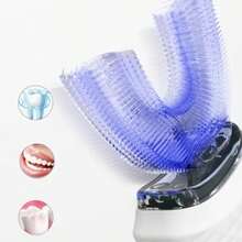3-Mode Electric Toothbrush For Adults - Automatic Electric Toothbrush With Soft Bristles, Smart Timer, Ideal Electric Toothbrush, Birthday/Christmas Gift, 300mAh - Multicolor - View 12