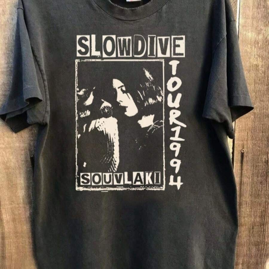 Slo Wdive Shirt, Slo Wdive Souvlaki Tshirt, Slo Wdive Gift, Slo Wdive Fan , Slo Wdive Band, Unisex Shirt, - 黑色 - 查看 1