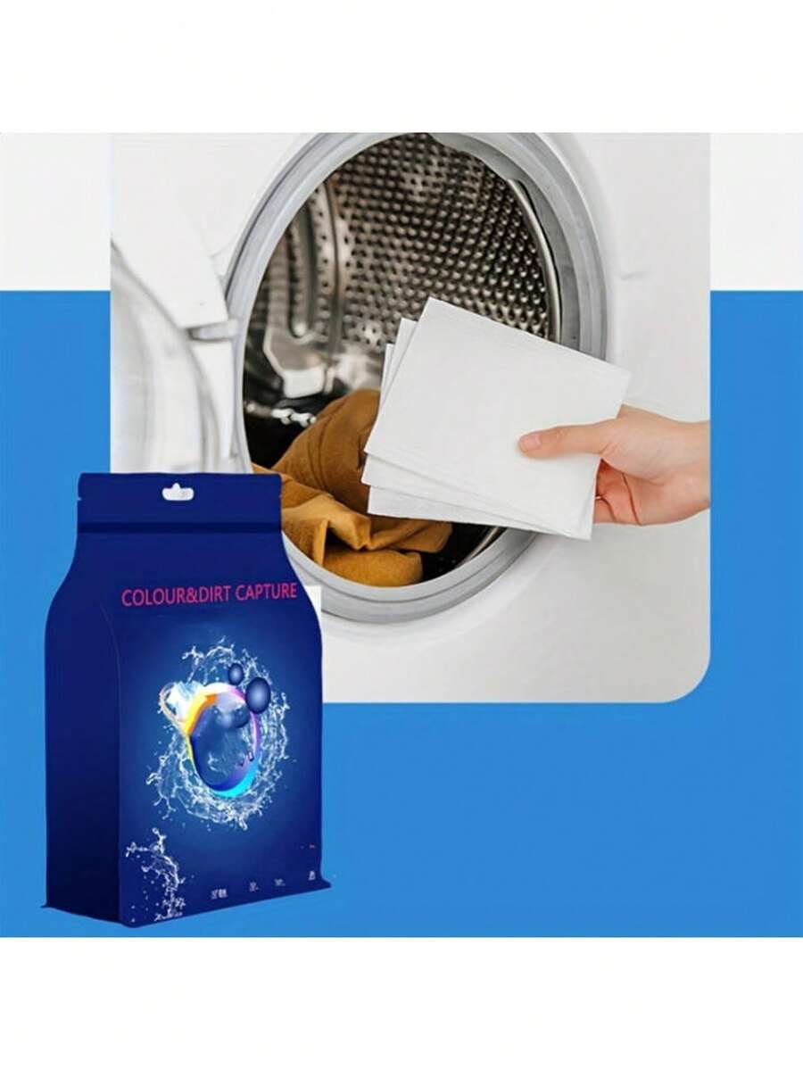 Colorful Laundry Cloths - Prevent Fading And Color Transfer, Support Mixed Washing, Provide Excellent Washing Effect, Suitable For Household And Commercial Use, Essential Item For Laundromats - Multicolor - View 1