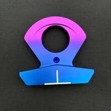 Vermilion Bird 朱红色鸟形右手推杆头，精密铝合金CNC加工，含杆身套筒，手感和平衡性极佳。 - 彩色 - 查看 4