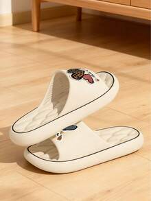 Dép lê thời trang đa năng tối giản kiểu chữ INS dành cho nữ - Phù hợp cho học sinh/nam nữ/gia đình, có thể sử dụng ở văn phòng/phòng tắm/nhà/khách sạn/căn hộ/du lịch/trong nhà & ngoài trời/ký túc xá, quà tặng tân gia/quà tặng cặp đôi/vật dụng cần thiết khi đi du lịch, mềm mại, thoải mái, nhẹ, dễ vệ sinh và bền, dép lê dùng được cả bốn mùa. - trắng - Xem 6