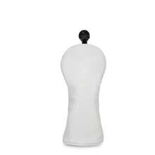 Golf Club Protective Cover, Minimalist White, Scratch And Impact Resistant, Detailed Craftsmanship, Fits Most Club Models, Practical Golf Accessory - White - View 12