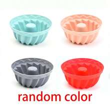 12个装硅胶南瓜玛芬杯模具，慕斯巧克力蛋糕布丁果冻模具，小型烘焙工具。家用蒸烤不粘圆形硅胶烤盘。硅胶蛋糕模具，带凹槽硅胶模具，DIY烘焙蛋糕模具，适用于蛋糕、果冻、面包、巧克力、果酱等。 - 彩色 - 查看 13