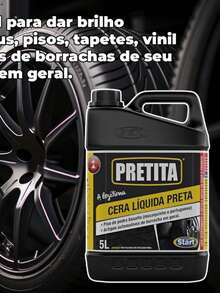 Cera Liquida Pretita Start Quimica 5L - A - Visão 2