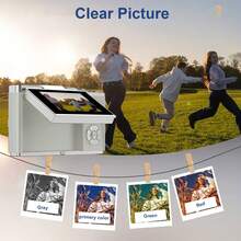 8倍数码变焦数码相机，适合Vlog拍摄，2.4英寸IPS屏幕，可充电，专业摄影相机，适合青少年使用，支持SD卡读卡器和OTG功能，4800万像素，是摄影、摄像和网络摄像头使用的理想之选，是世界杯、情人节、新年、开斋节、生日、派对的完美礼物 - 彩色 - 查看 10