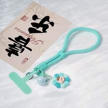 1pc Adjustable Phone Lanyard, New Style Phone Strap Wrist Short Clip Pendant, High-End Durable Universal Phone Hanging Chain - Multicolor - View 12