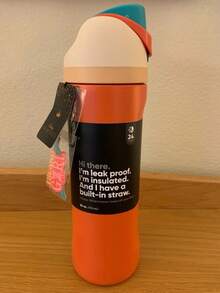 24 Oz/32 Oz Limited Edition Water Bottle, Sports Water Bottle, Leakproof With Pop-Up Lid, Available In A Variety Of Colors, A Water Bottle Designed For Water Drinkers, Suitable For Fitness, Running, School, Halloween, Thanksgiving Day, Christmas Day Gifts, Gift For Her, New Fashion Women Water Bottle For Women - Multicolor - View 44