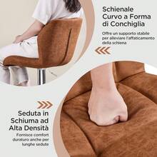 Barstools - สีน้ำตาลสไตล์เรโทร - หนัง - ดู 4