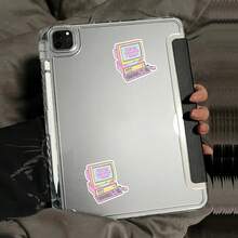 OZLICE Funny Cassette Tape Sticker: Please Be Patient With Me, I'm From The 1900sWater Bottle Sticker, Funny Stickers, Cute Stickers, Laptop Sticker, Stickers, Sticker For Laptop - Light Film - View 7