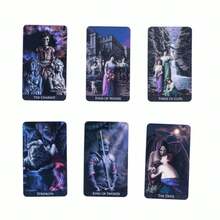 Augury Bohemian Gothic Tarot Essence Decks Card Game Prediction Tarot Cards Deck - Multicolor - View 4