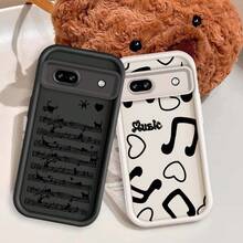 7、7A、8、8A、9 Pro XLの Pixelモデルを使うにデザインされた芸術的なおまかせテーマの電話ケース、完全な保護するのための黒とホワイトのCOLORで利用可能。 - 黒1 - チェックする 8