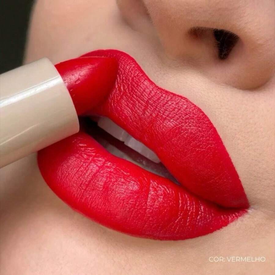 Mahav Daily Lipstick, Long Lasting 24h, High Pigmentation - Professional Finish And High Fixation. - Red - View 1