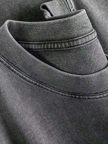 2026 New Arrival T-Shirt, Vintage Double-Sided Washed Printed Tee Featuring The Slogan "SHOW ME YOU TITOS".Unisex Style With Cool Design, Comfortable And Durable Fabric, Full Of Street Fashion Vibe-A Must-Have For Streetwear Lovers.Premium Casual Sportswear, Ideal For Daily Commuting, Dating, Casual Matching, And Perfect As A Holiday Gift. - Grey - View 3