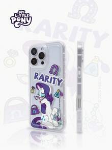 MY LITTLE PONY 官方正品卡通少女透明手机壳，兼容苹果 17、17 Air、17 Pro、17 Pro Max、11、12、13、14、15、16 Pro、16 Pro Max、14 Plus、15 Plus、16 Plus、15 Pro Max、16 Pro、16 Pro Max、XR、XS Max、X - 無色 - 查看 4