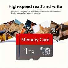 1TB High-Capacity Memory Card Adapter & SD/TF/U Memory Card Reader With Type-C Port - OTG Compatible For Smartphones, Tablets, Digital Cameras, - External Storage Converter (With Storage Case Included) - Màu xanh lam - Xem 4