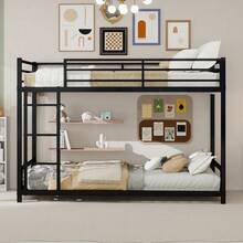 Kids Bed Frames, Headboards & Footboards - Black + Iron + Bedroom - View 8