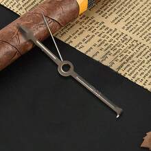 1 pieza Herramienta de limpieza de pipa de fumar 3 en 1, kit de accesorios de limpieza esenciales para fumar - plata - Ver 8