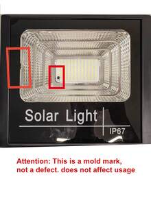 Outdoor Solar Lights, LED Solar Security Lights With Remote Control, Solar Powered, Auto On/Off Dusk To Dawn, Waterproof, Equivalent To LED Floodlight, Suitable For Yard, Patio, Garage, Garden - Black - View 10