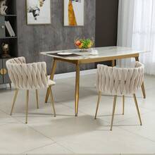 Camping Chairs & Stools - Ivory + Velvet + Foam - View 10