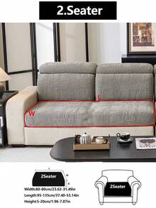 1 tấm bọc ghế sofa co giãn, chống trượt, phủ toàn bộ bề mặt ghế, phù hợp cho mọi mùa, bọc ghế sofa bằng vải, có thể giặt máy, chống bụi, thân thiện với thú cưng, bảo vệ ghế sofa trang trí, có thể điều chỉnh cho phòng ngủ, văn phòng, phòng khách và ghế sofa hình chữ L cũng như ghế sofa 1/2/3/4 chỗ ngồi. - Màu xám đen - Xem 15